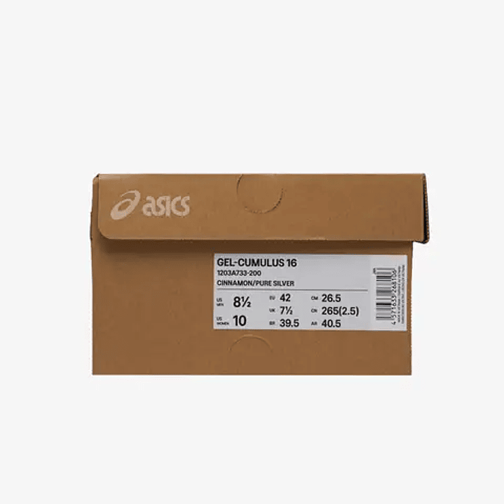 ASICS Gel-Cumulus 16 Cinnamon Pure Silver 6