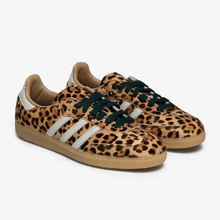 adidas Samba OG Leopard Magic Beige (Women's) 3