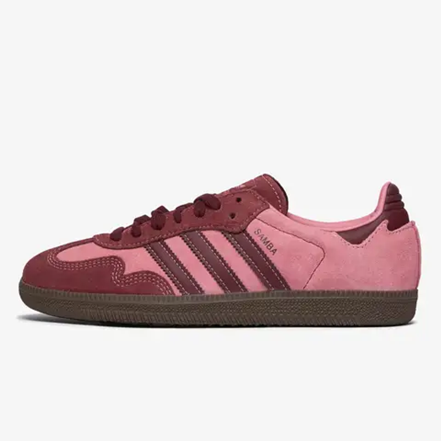 adidas Samba OG Pink Spark Shadow Red (Women's) 1