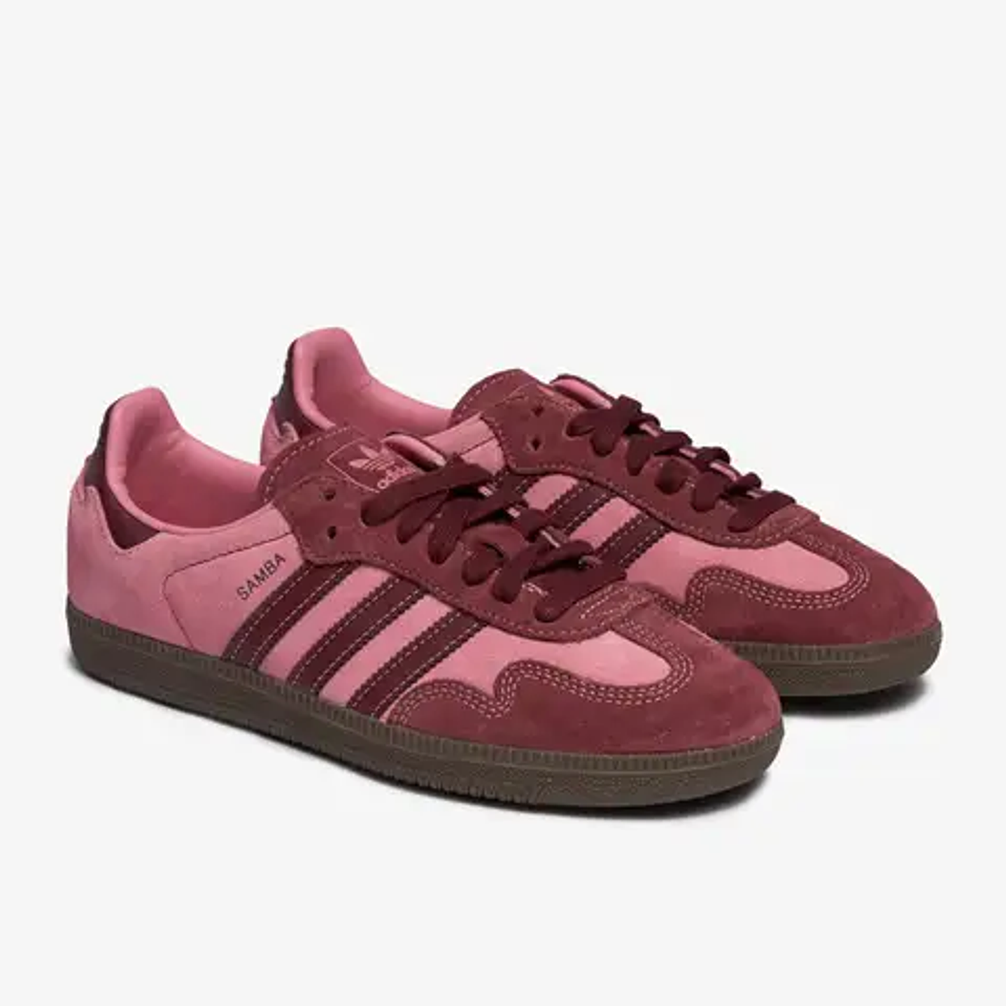 adidas Samba OG Pink Spark Shadow Red (Women's) 2