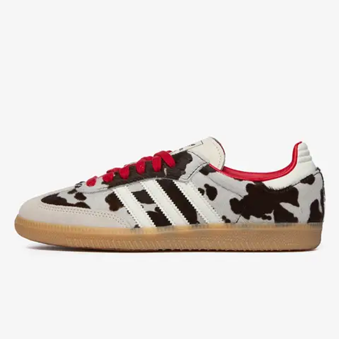 adidas Samba OG Cow Print Aurora Coffee (Women's) 1