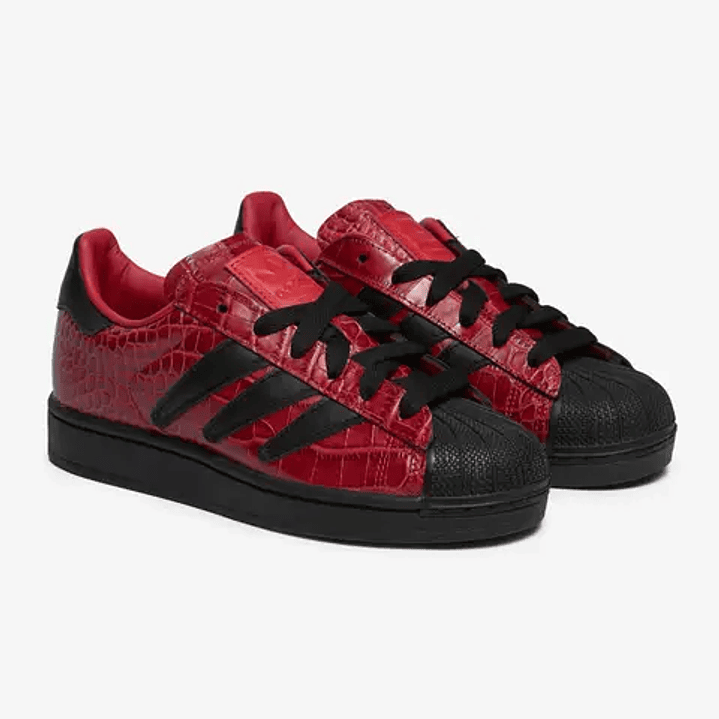 adidas Superstar II Predator Victory Red Black (Women's) 2