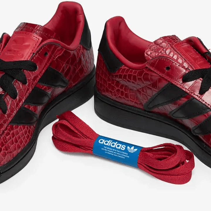 adidas Superstar II Predator Victory Red Black (Women's) 3