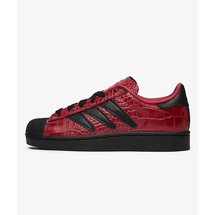adidas Superstar II Predator Victory Red Black (Women's)