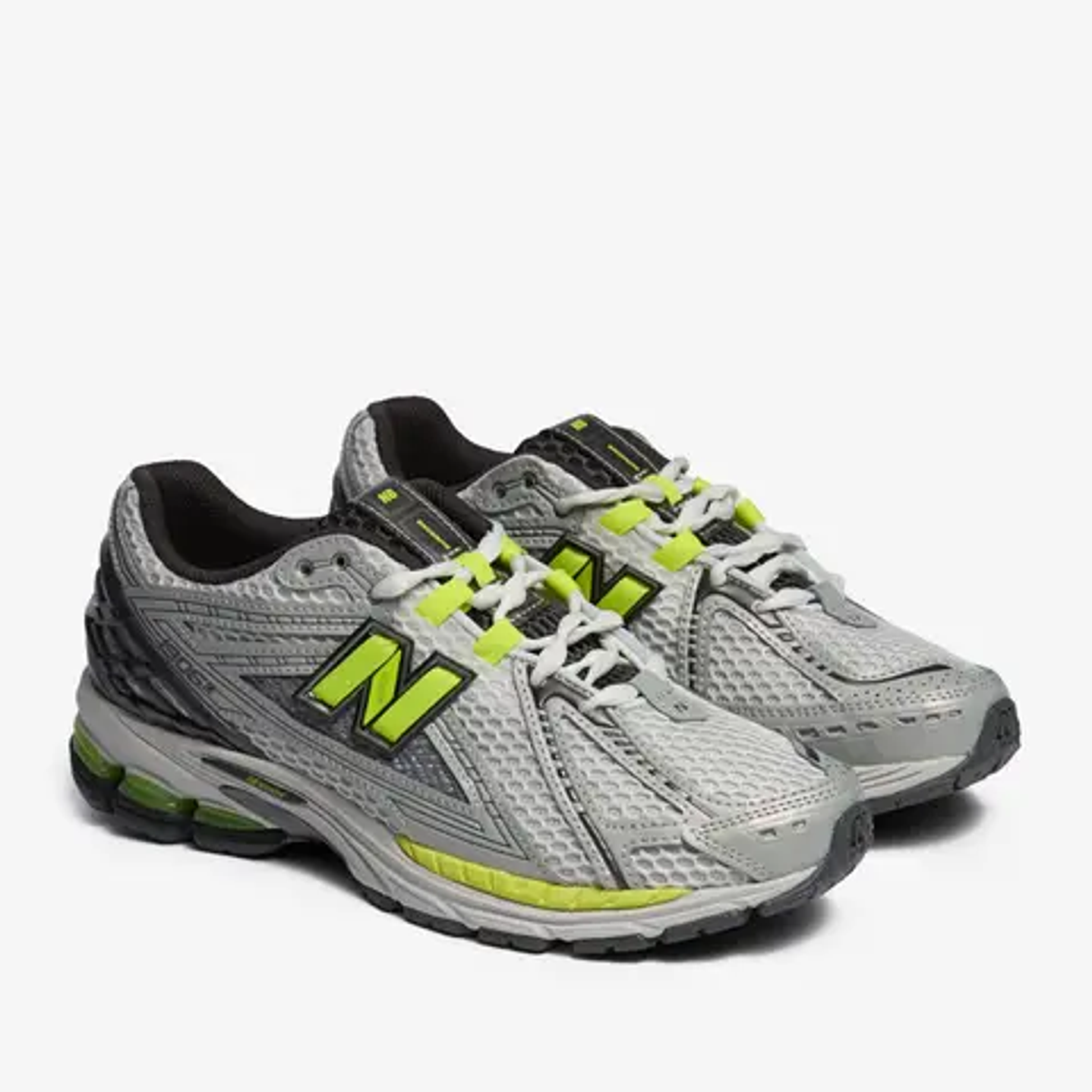 New Balance 1906R Light Silver Metallic Alkaline Green 2