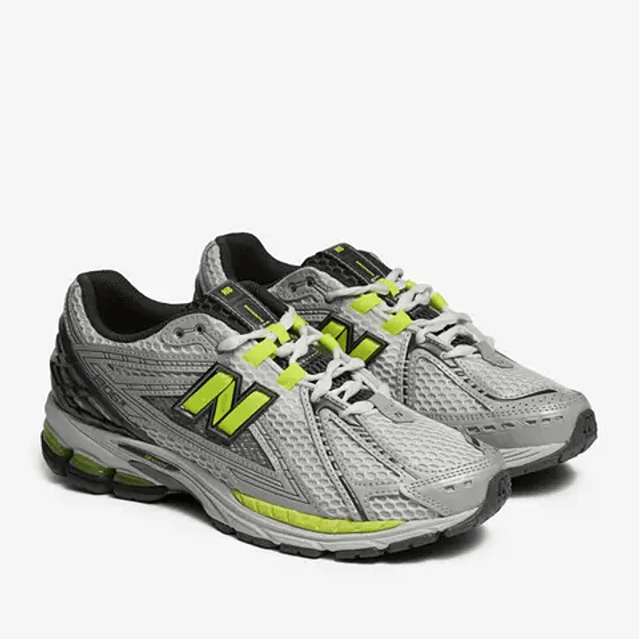 New Balance 1906R Light Silver Metallic Alkaline Green 2