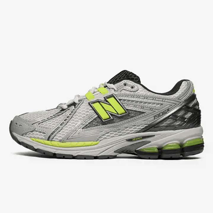New Balance 1906R Light Silver Metallic Alkaline Green 1