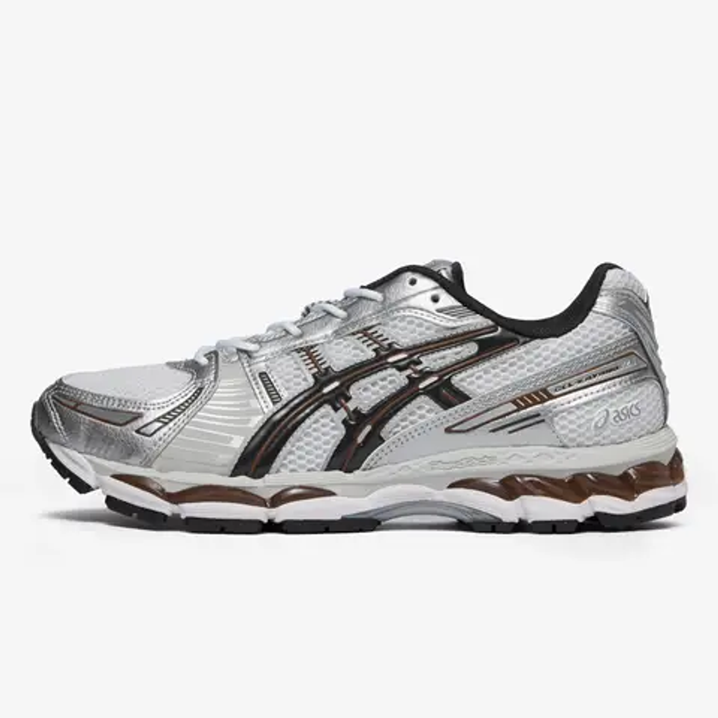 ASICS Gel-Kayano 12.1 White Graphite Grey Brown 1