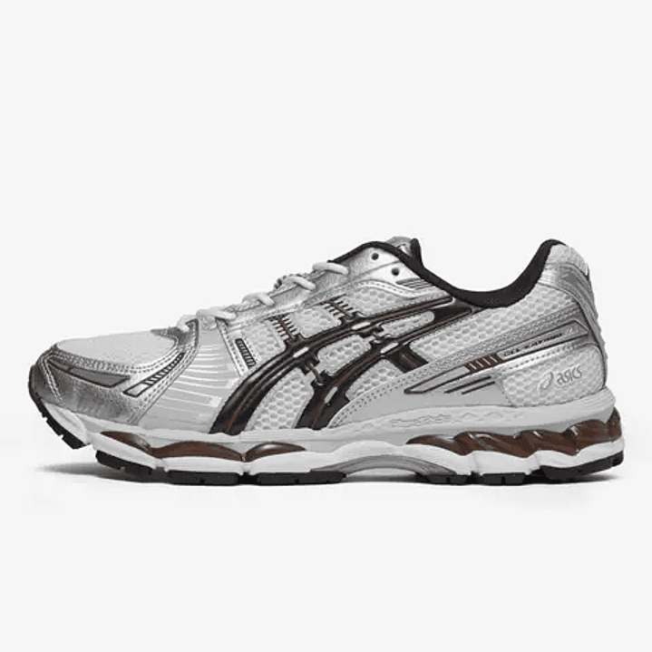 ASICS Gel-Kayano 12.1 White Graphite Grey Brown 1