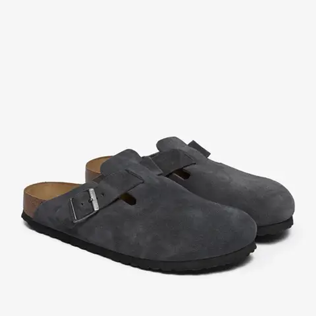 Birkenstock  Boston Leve - Antracite 4