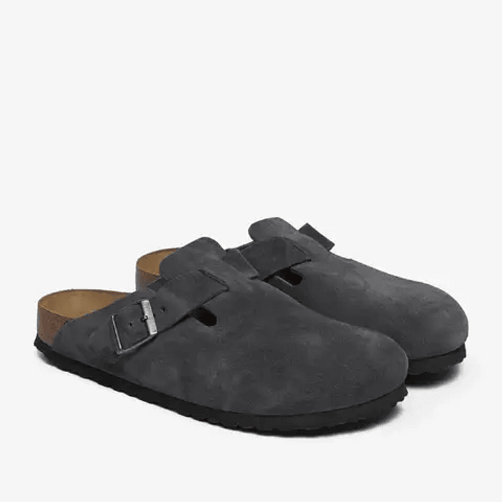 Birkenstock  Boston Leve - Antracite 4
