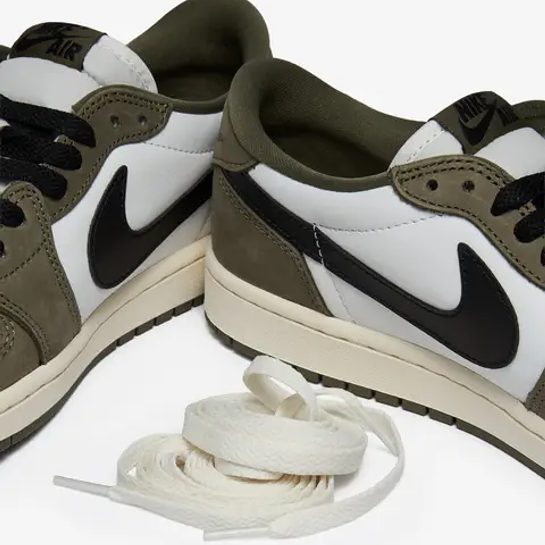 Jordan 1 Retro Low OG Medium Olive 4