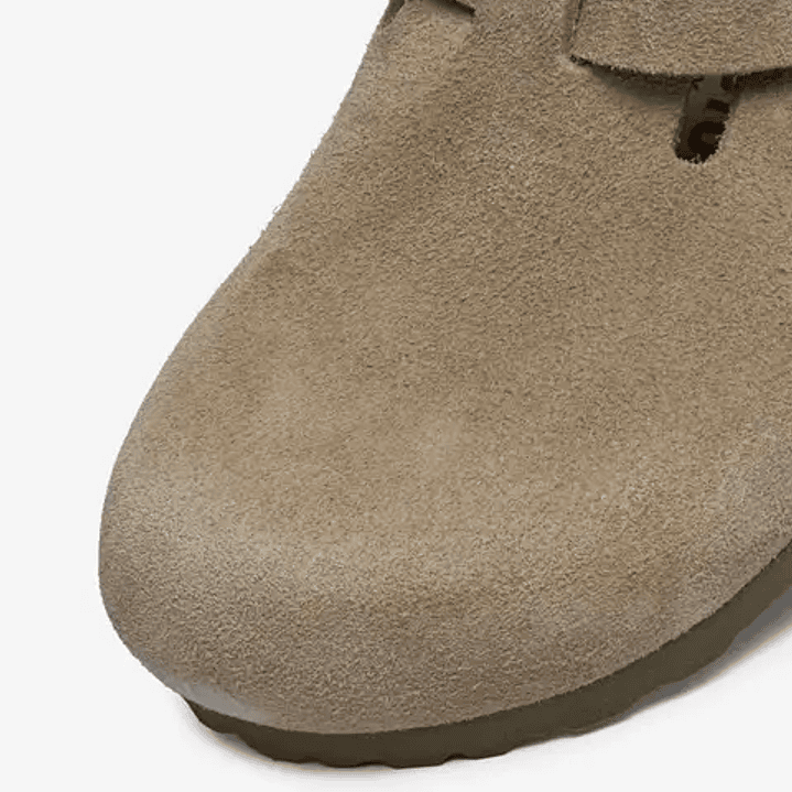 Birkenstock Boston Suede Faded Khaki 5