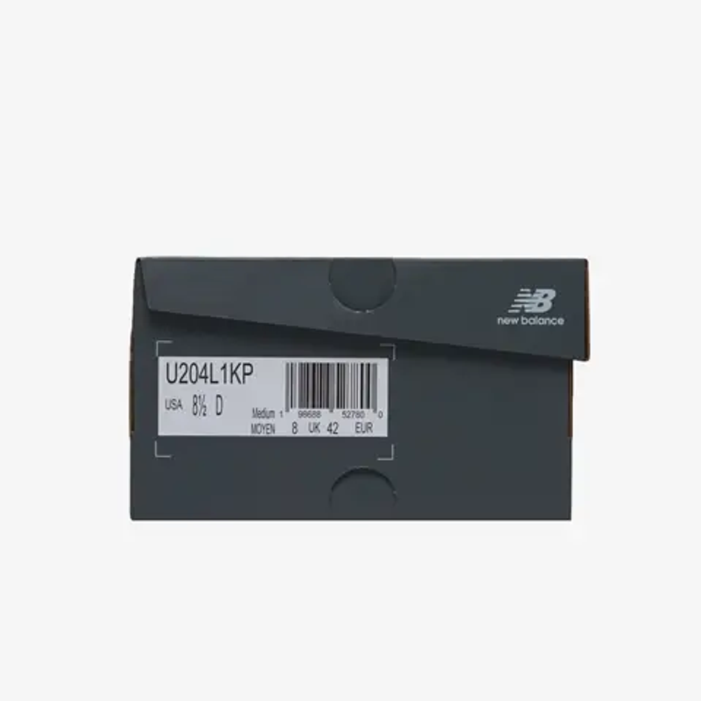 New Balance 204L Dark Silver Metallic 6