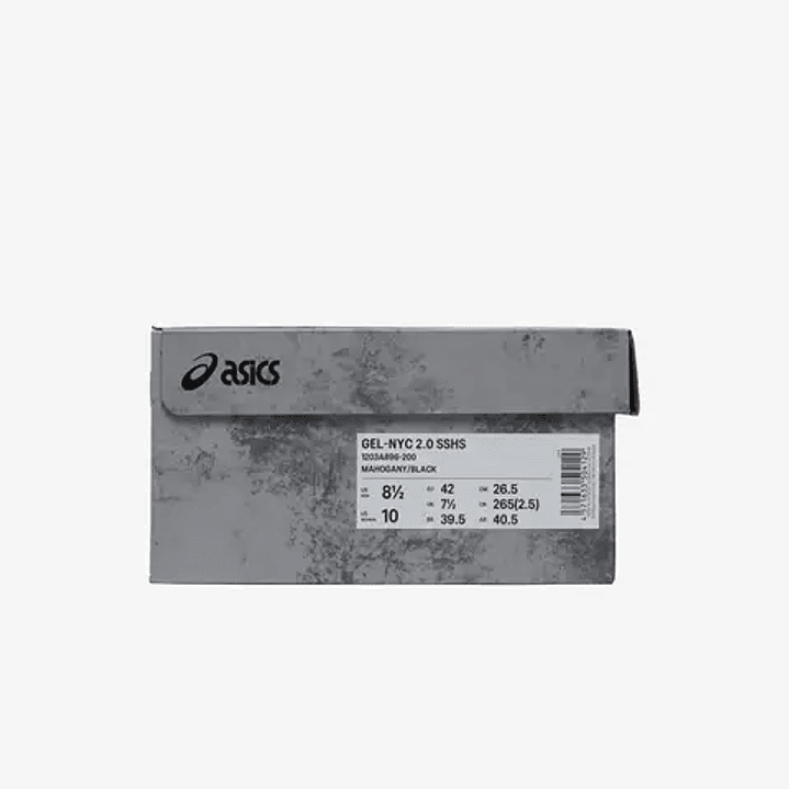 ASICS Gel-NYC 2.0 SSHS HAL STUDIOS Architecture of Everyday Life Mahogany 6