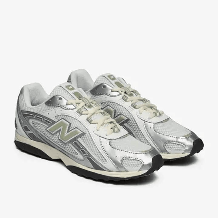 New Balance 204L Silver Metallic Sage Green 2