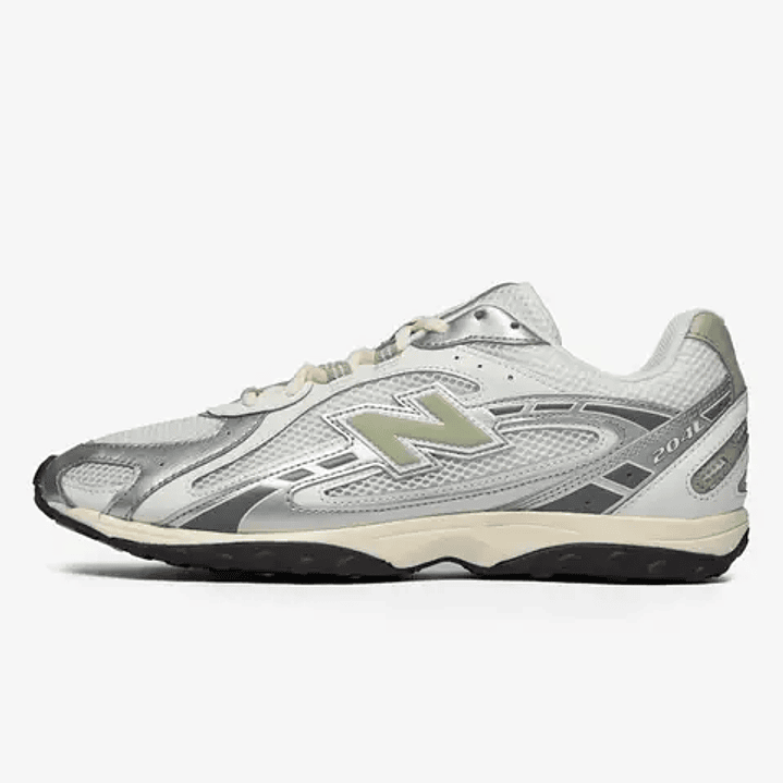 New Balance 204L Silver Metallic Sage Green 1
