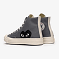 Converse Chuck Taylor All Star 70 Hi Comme des Garcons PLAY Grey - Thumbnail 2