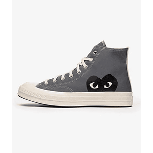 Converse Chuck Taylor All Star 70 Hi Comme des Garcons PLAY Grey