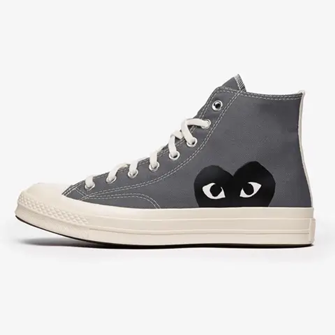 Converse Chuck Taylor All Star 70 Hi Comme des Garcons PLAY Grey 1