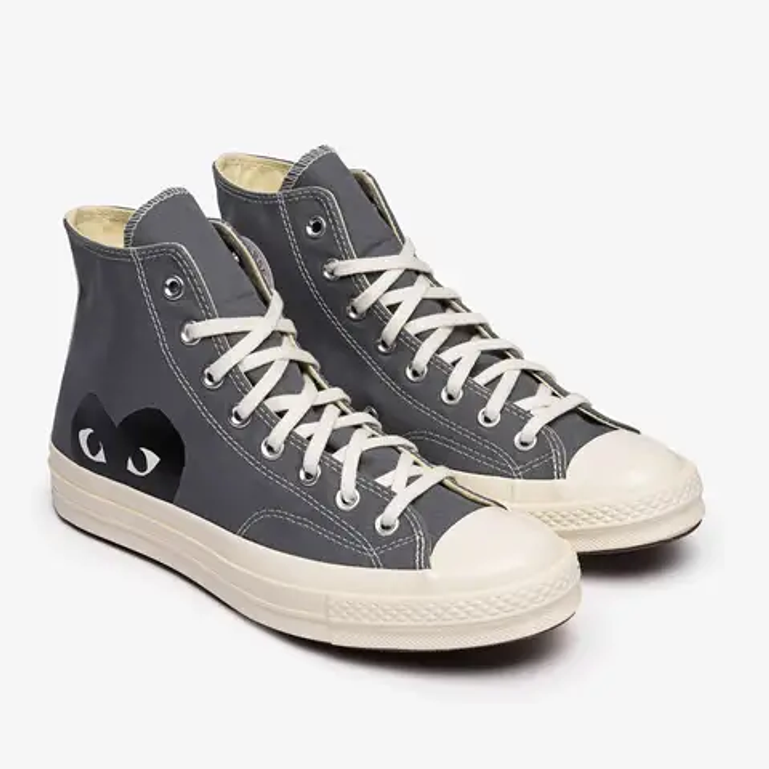 Converse Chuck Taylor All Star 70 Hi Comme des Garcons PLAY Grey 5