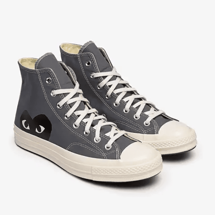 Converse Chuck Taylor All Star 70 Hi Comme des Garcons PLAY Grey 5