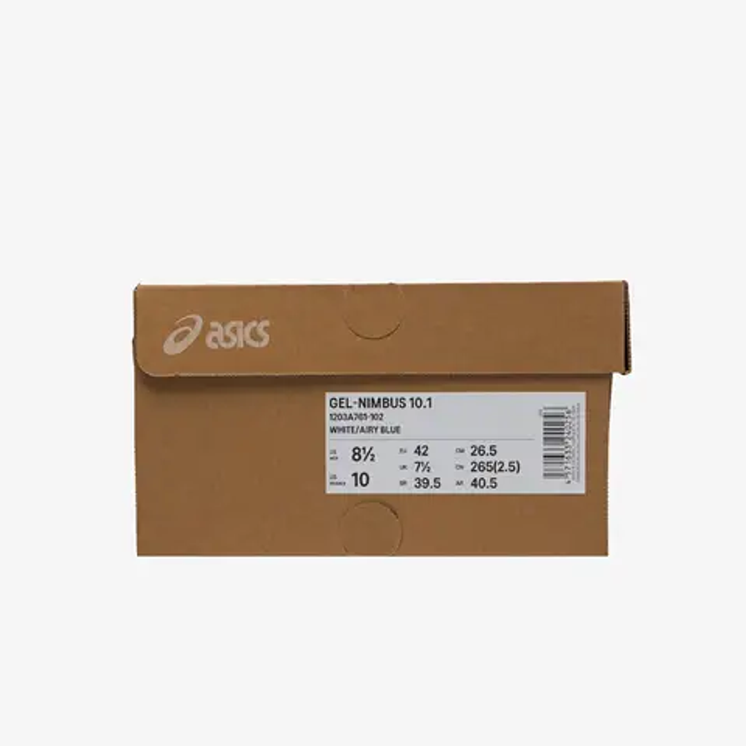 ASICS Gel-Nimbus 10.1 White Pure Silver 6