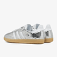 adidas Samba Patent Snakeskin Silver Metallic (Women's) - Thumbnail 4