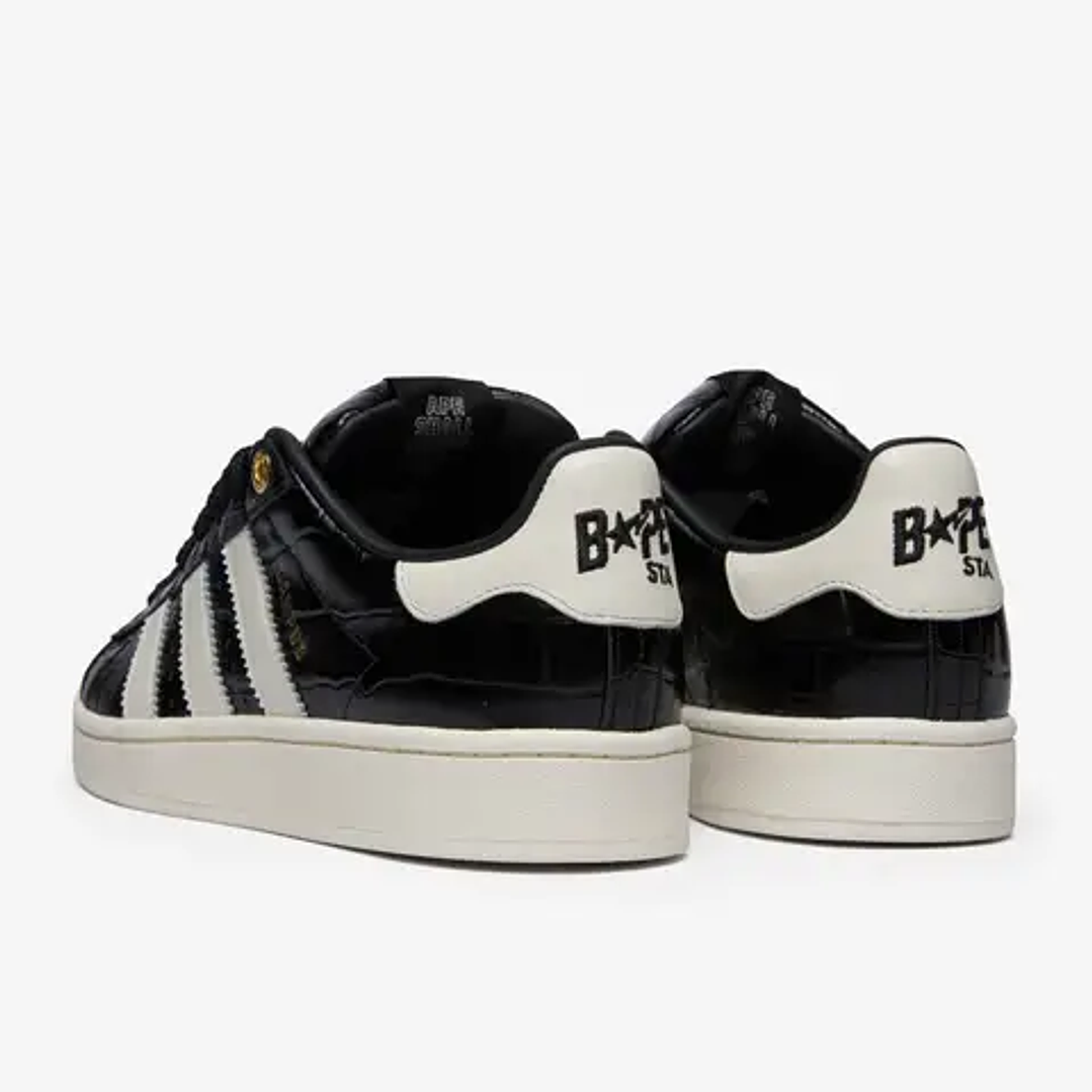 adidas Campus 00s Bape World Cup Pack Black White 3