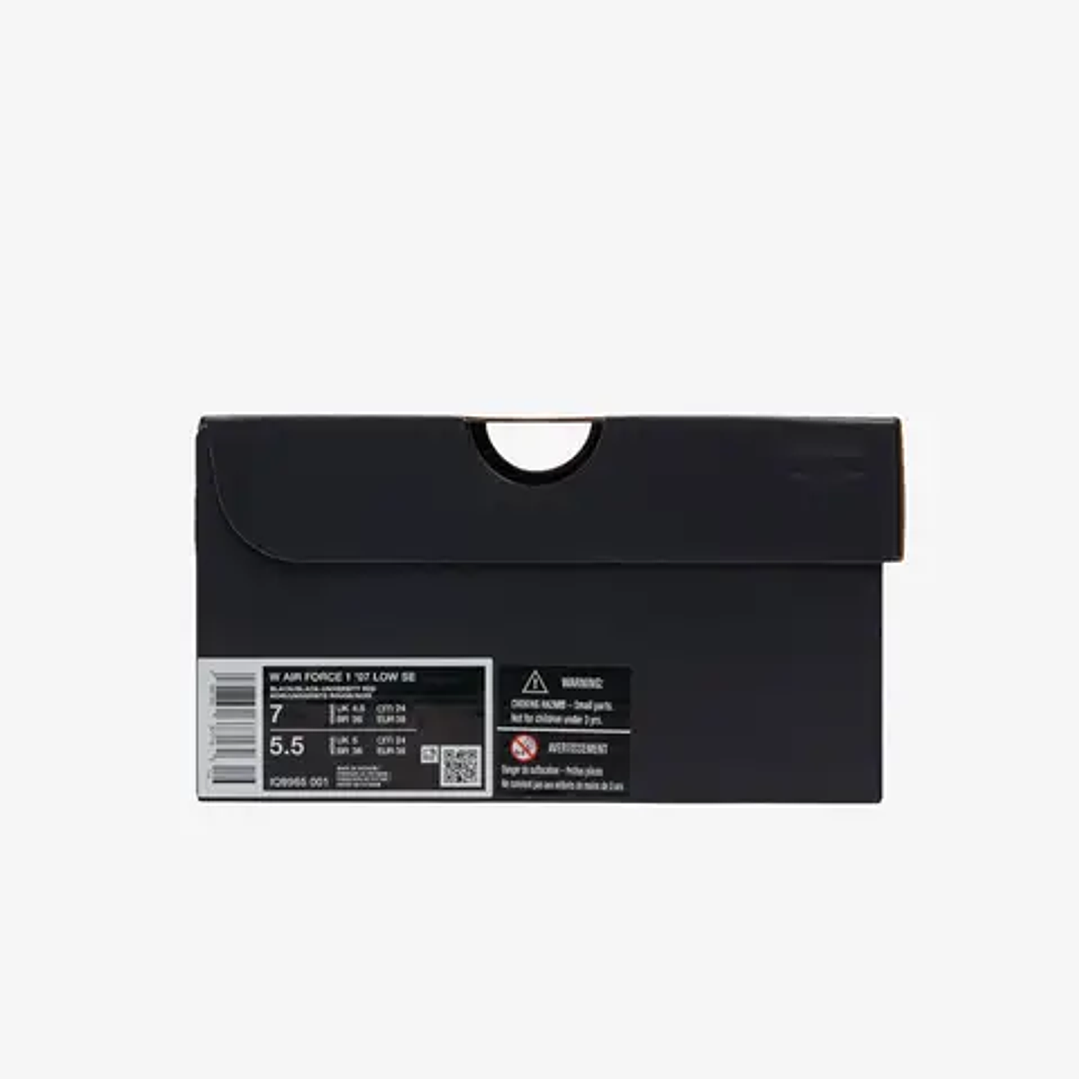 Nike Air Force 1 Low Valentine's Day Triple Black (2026) (Women's) 4