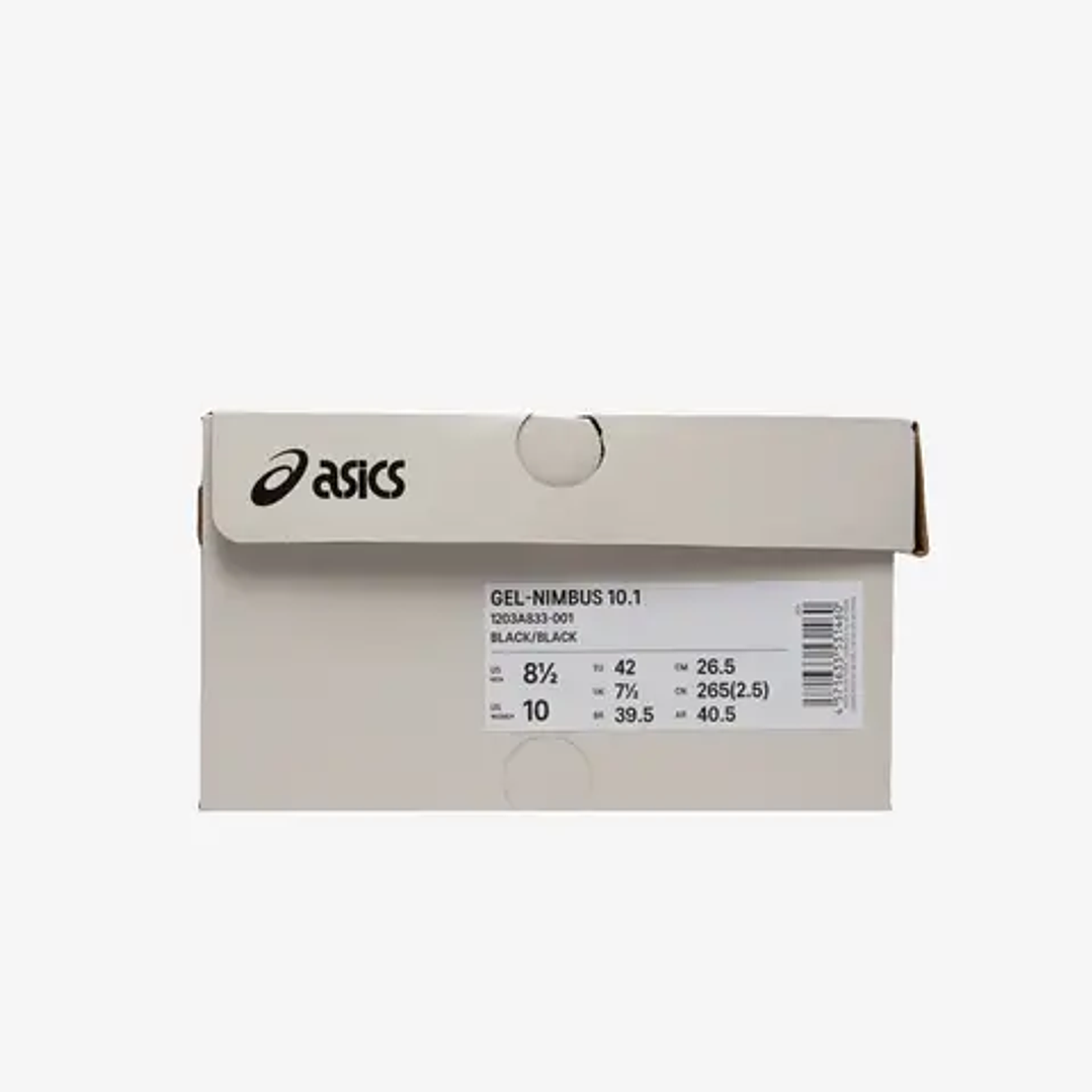 ASICS Gel-Nimbus 10.1 Kimhēkim Black 6