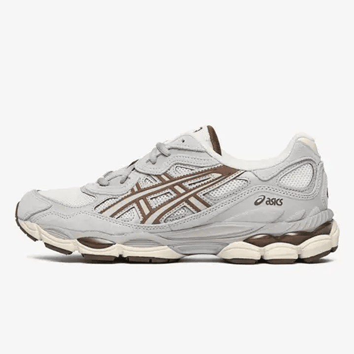 ASICS Gel-NYC Cream Cement Grey Brown 1