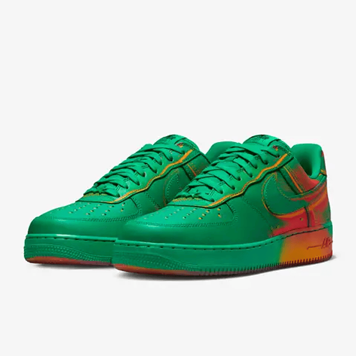 Nike Air Force 1 Low '07 Stadium Green Crimson 2