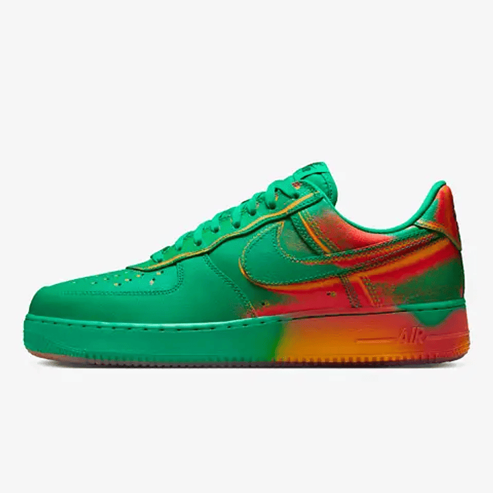 Nike Air Force 1 Low '07 Stadium Green Crimson 1