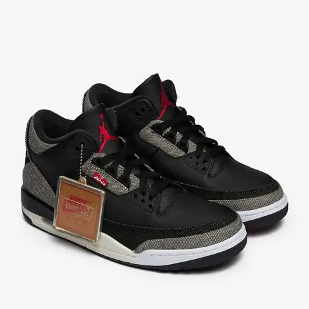 Jordan 3 Retro Levi’s Black 4