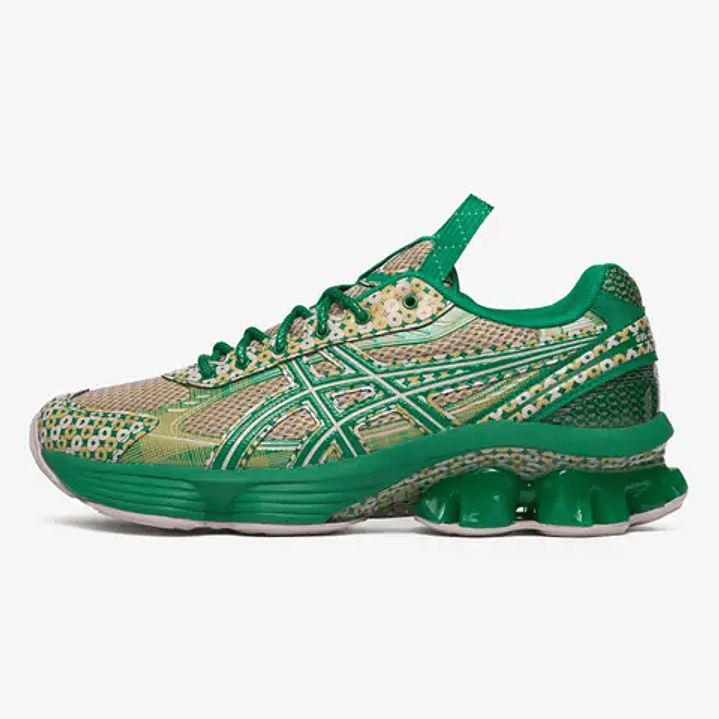 ASICS US7-S Gel-Kinetic Fluent Kiko Kostadinov Watershed Rose Kale 1