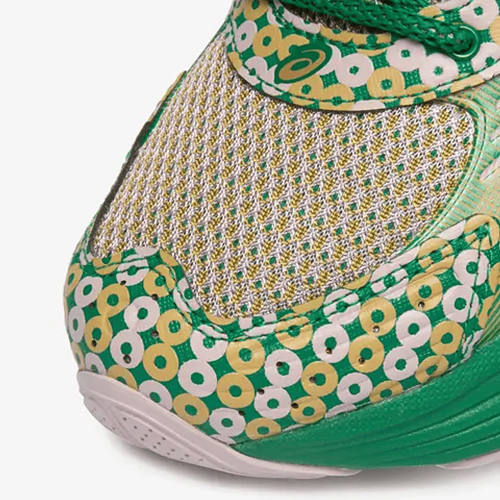 ASICS US7-S Gel-Kinetic Fluent Kiko Kostadinov Watershed Rose Kale 5