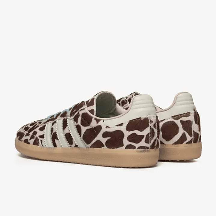 adidas Samba OG Giraffe Print Crystal Linen (Women's) 2
