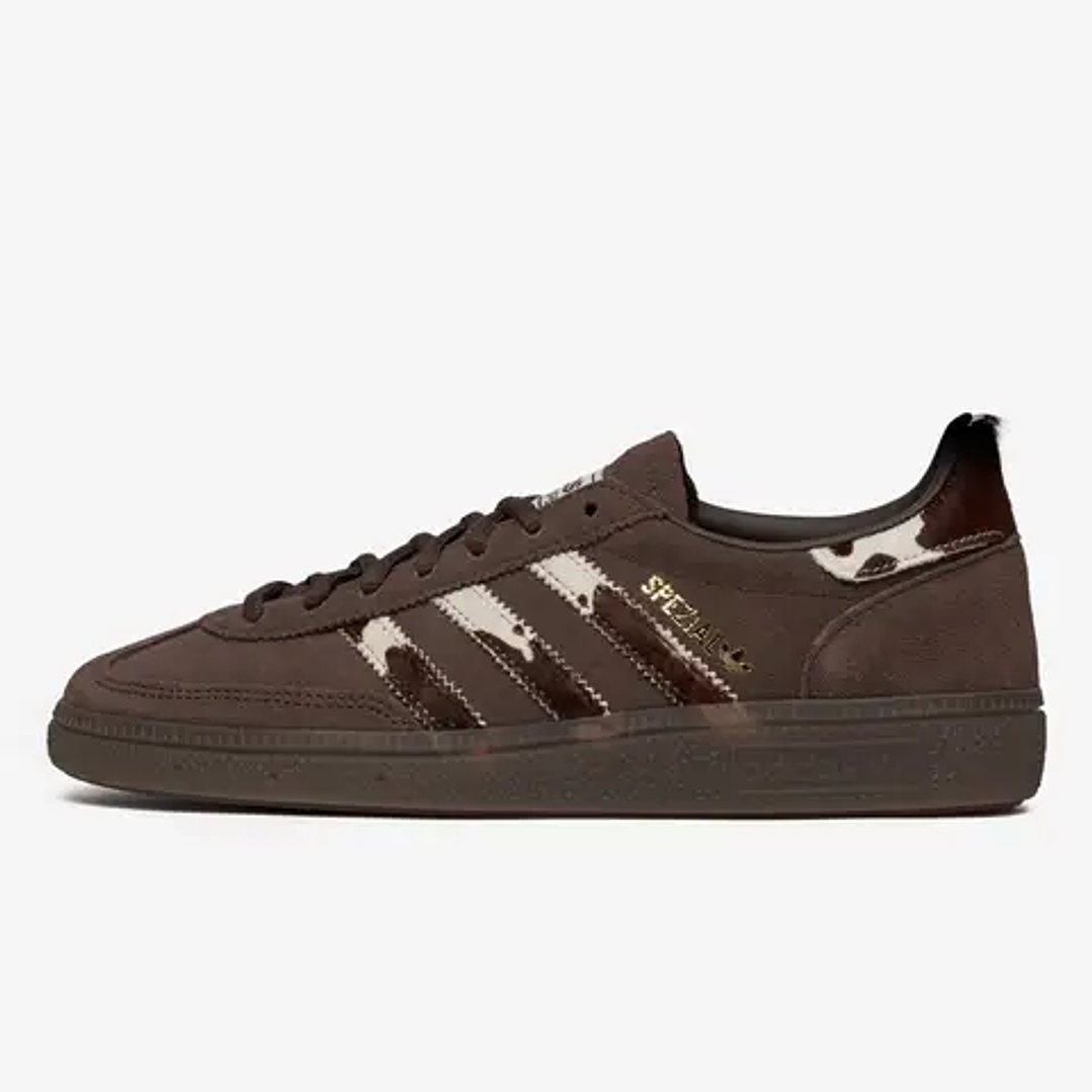 adidas Handball Spezial Brown Cow Stripes (Women's) 1