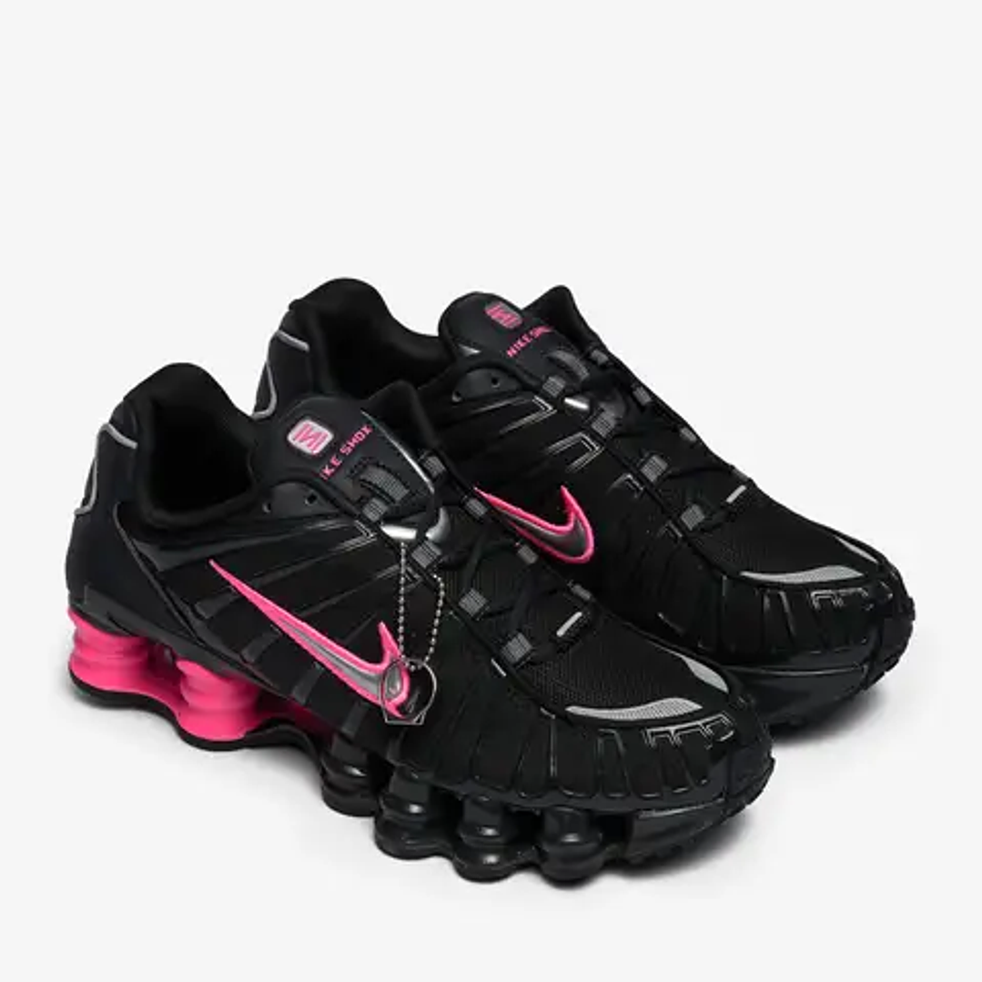 Nike Shox TL Off Noir Hyper Pink Silver (Women's) 4