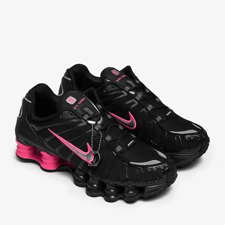 Nike Shox TL Off Noir Hyper Pink Silver (Women's) 4