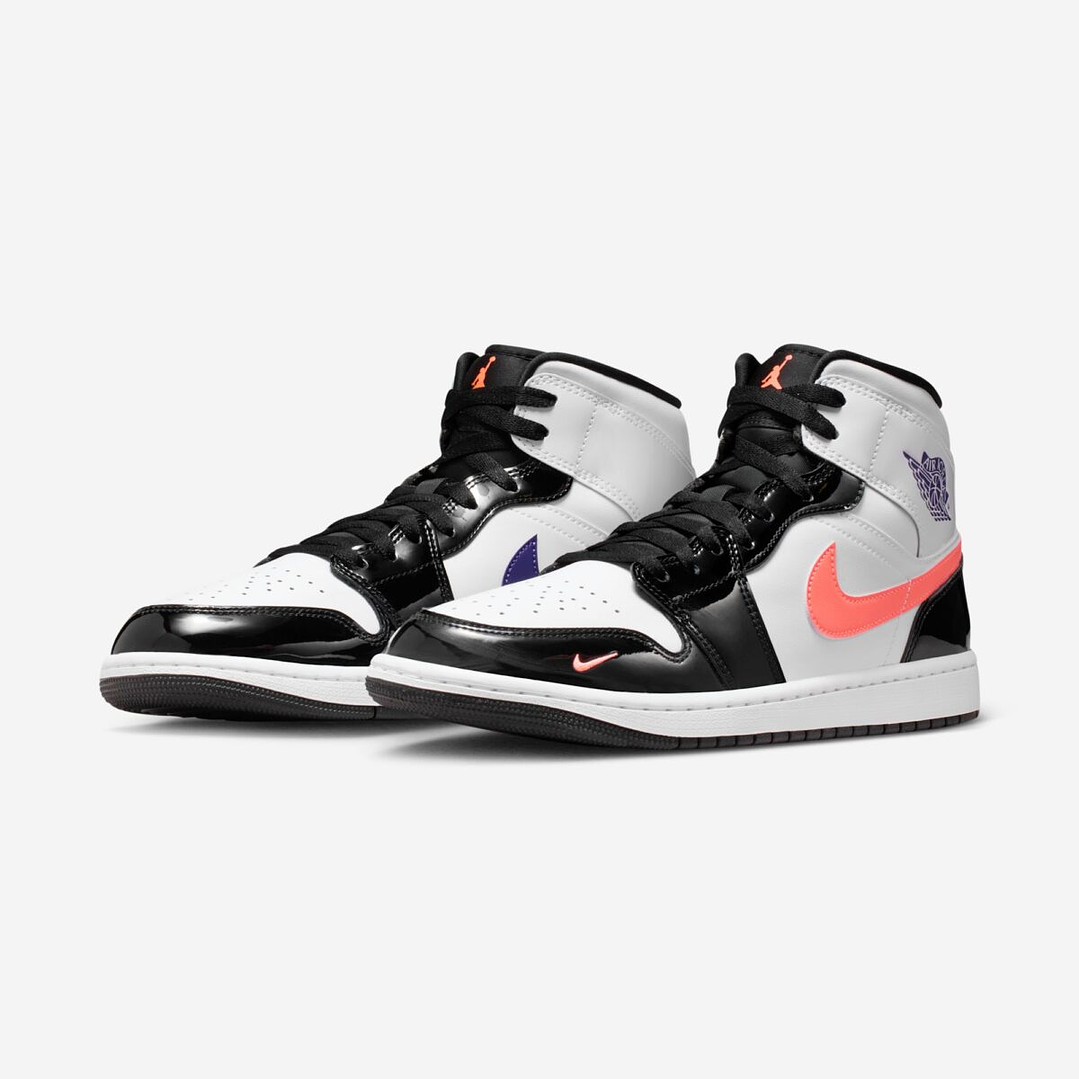 Jordan 1 Mid SE Mismatch Swoosh 6