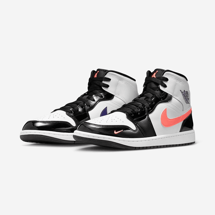 Jordan 1 Mid SE Mismatch Swoosh 6