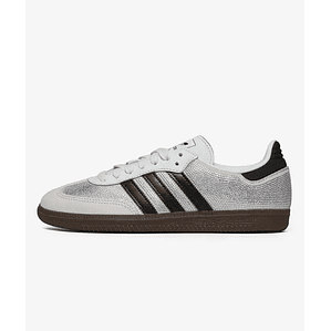adidas Samba OG Rhinestone Crystal White Silver (Women's)