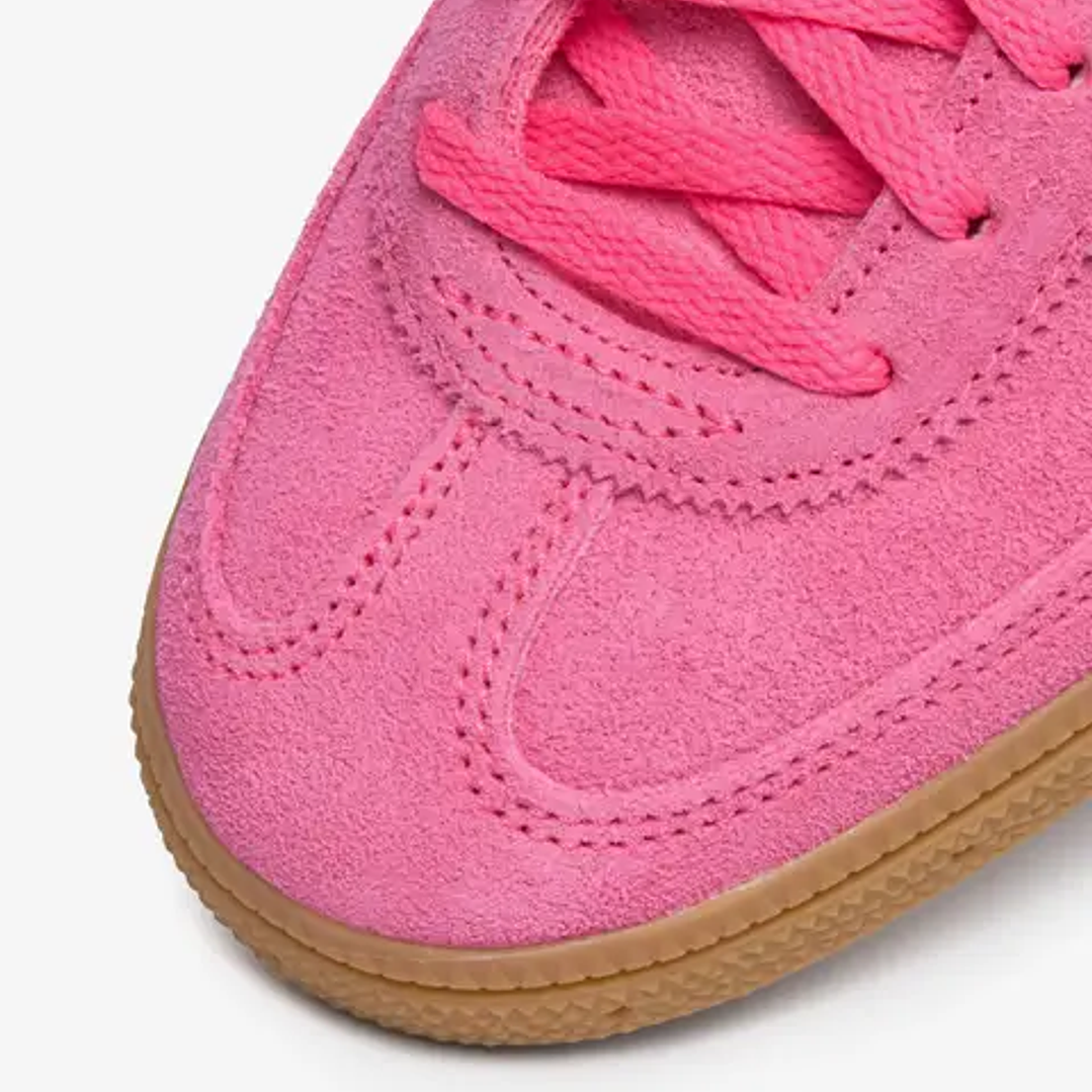 adidas Handball Spezial Lucid Pink Almost Yellow Gold (Women's) 4