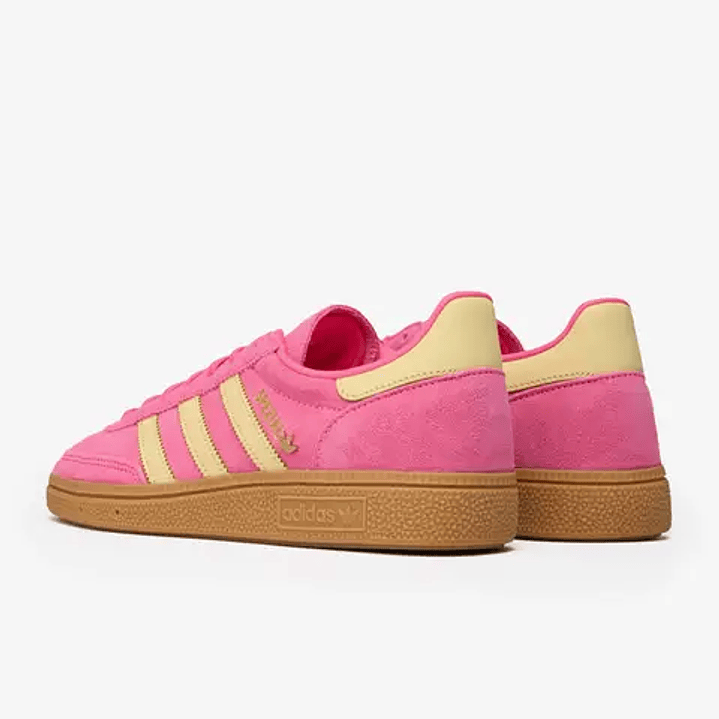 adidas Handball Spezial Lucid Pink Almost Yellow Gold (Women's) 5