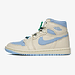 Jordan 1 Retro High OG Pale Ivory Psychic Blue (Women's) - Thumbnail 1