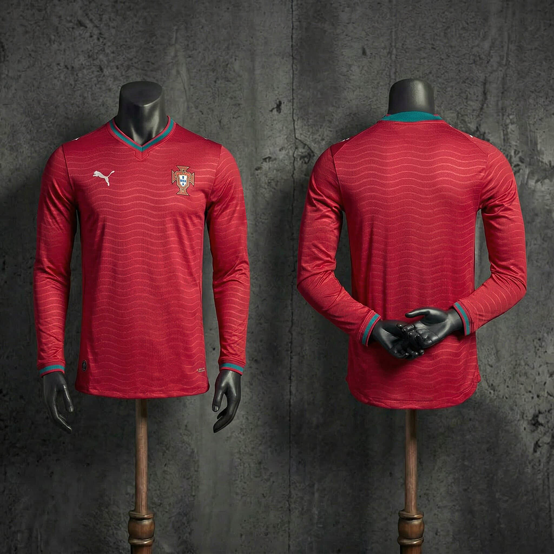 Player Portugal Home Long Sleeve FIFA World Cup 2026 3