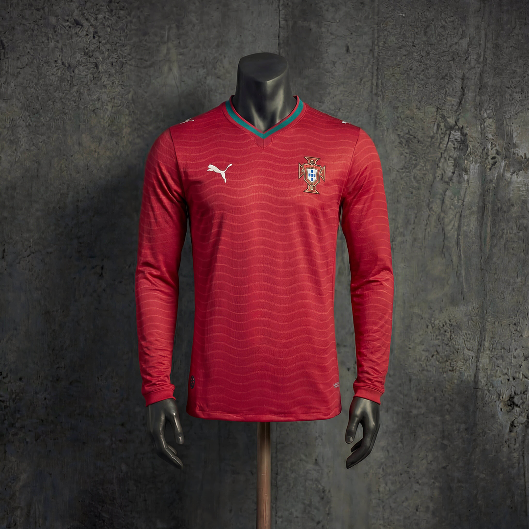 Player Portugal Home Long Sleeve FIFA World Cup 2026 1