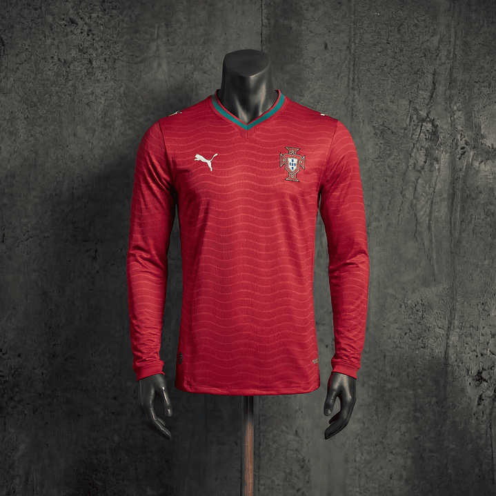 Player Portugal Home Long Sleeve FIFA World Cup 2026 1